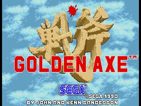 Видео: ❤Проходим "Golden Аxe"❤ Сражаемся против армии зла. Для . Arcade quest, 1990. From Sega.