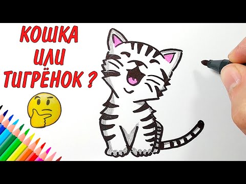 Видео: Рисовал КОШКУ, а получился...ТИГРЁНОК