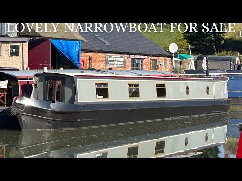 Видео: Продается узкая лодка 57 футов