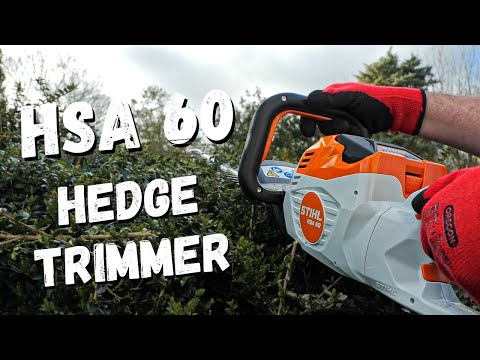 Видео: Совершенно новый кусторез HSA 60 от STIHL!