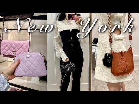 Видео: Нью-Йорк: $2400 Chanel bag, Zara, Self-portrait, Adidas шоппинг, Цветы и закат, Классический концерт