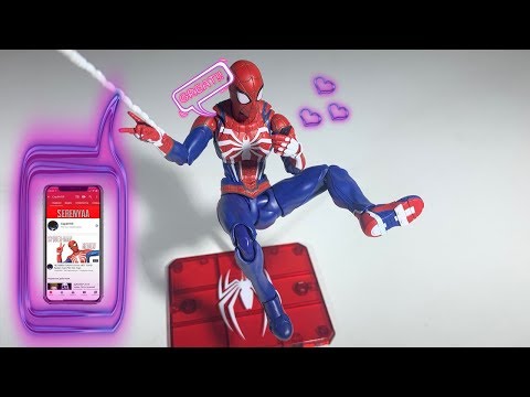 Видео: Японский Человек паук или Хот Тойс для бедных SH Figuarts Spider man PS4