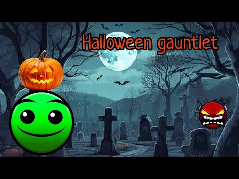 Видео: прохожение halloween gauntlet в geometry dash v.2.2