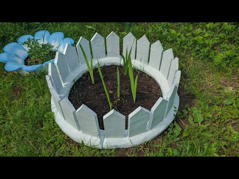 Видео: ПЕРЕНОСНОЙ ЗАБОРЧИК ЛЕГКО И ПРОСТО | без форм