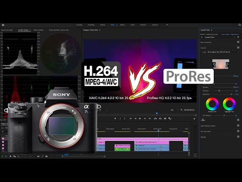 Видео: Как выглядит сравнение кодеков записанных на Sony a7s iii? Что лучше, H.264 или ProRes HQ в S-Log3?