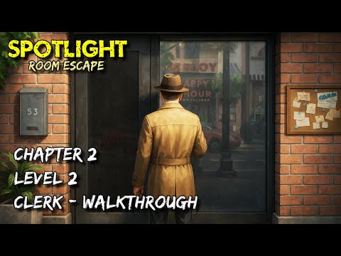 Видео: Spotlight: Room Escape. Глава 2 - Уровень 2 - Клерк - прохождение. Квест, где логика на пределе🤯
