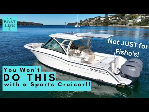 Видео: УЗНАЙТЕ ЭТО, прежде чем покупать спортивный круизер! Grady White Freedom 325 — идеальный вариант ...