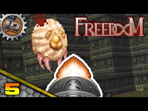 Видео: FreeDoom Phase 1 v0.13.0 Прохождение (Без Комментариев) - Часть 5