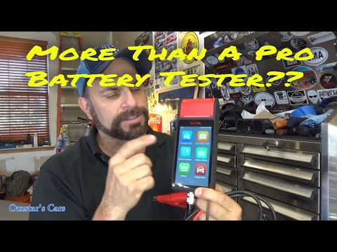 Видео: Больше, чем просто тестер аккумуляторов Autel MaxiBas BT608 для механиков