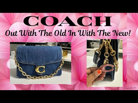 Видео: Распаковка: COACH Denim Tabby/ Долой старое, да здравствует новое🩷💕✨#pinkfordjking