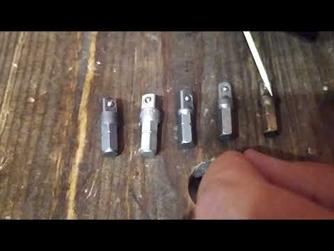 Видео: Переходник для торцевых головок 1/4'', 25 мм Дело Техники 798310