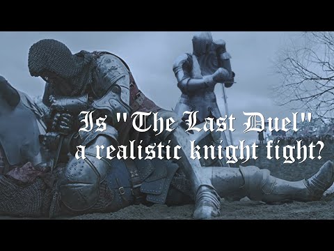 Видео: Реалистичен ли рыцарский поединок в «Последнем поединке»?
