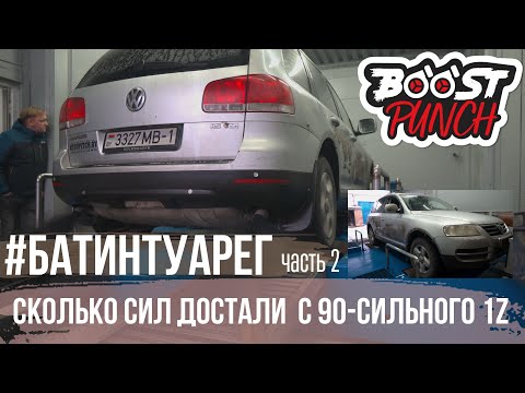 Видео: #БАТИНТУАРЕГ часть 2. Туарег 1.9TDi (1Z). Замеряем мощность на диностенде.