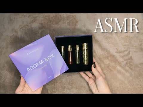Видео: асмр обзор нового аромабокса от randewoo💜asmr review  perfumes
