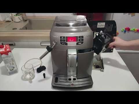 Видео: Знакомство и инструкция Saeco Intelia HD8751
