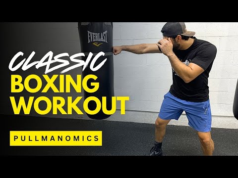Видео: Классическая тренировка по боксу старой школы, для левшей и ортодоксов | Техника тренировок и упр...