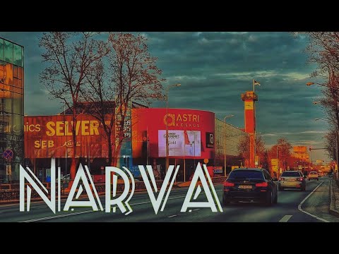 Видео: Город из окна машины #нарва #narva
