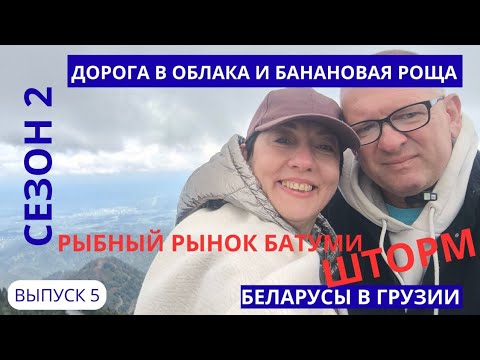 Видео: РЫБНЫЙ РЫНОК БАТУМИ.ГОМИС МТА.БАНАНОВАЯ РОЩА. ШТОРМ! ВЫ ТАКОГО ТОЧНО НЕ ВИДЕЛИ! БЕЛАРУСЫ В ГРУЗИИ #5