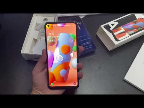 Видео: Распаковка Samsung A11