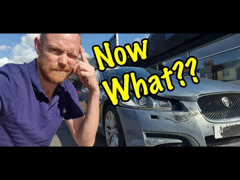 Видео: Я купил разбитый Jaguar XF Sportbrake, повреждённый в аварии.