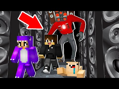 Видео: ПОБЕГ ОТ СПИКЕРМЕН ИЗ МУЗЫКАЛЬНОГО ЛАБИРИНТА В МАЙНКРАФТ! SPEAKERMAN MINECRAFT