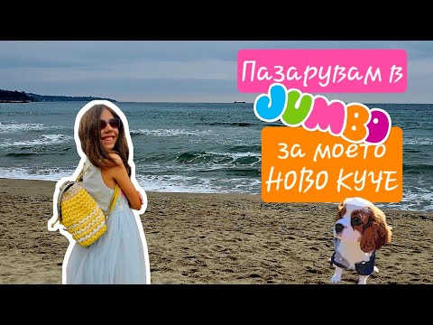 Видео: Пазарувам в ДЖЪМБО Бургас за моето НОВО КУЧЕ 🐶