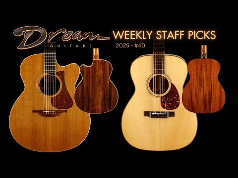 Видео: Еженедельный выбор сотрудников Dream Guitars — 2025 № 40 #guitardemo #lowdenguitars #brondelguitars