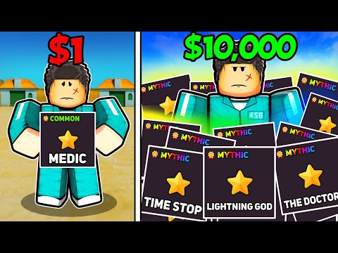 Видео: Аккаунт на $1 против $100 000 в INK GAME...
