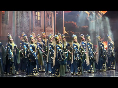 Видео: «Старинный зафак» - «Нальмэс». Фрагмент танца. 29.10.2024г. #нальмэс #nalmes 