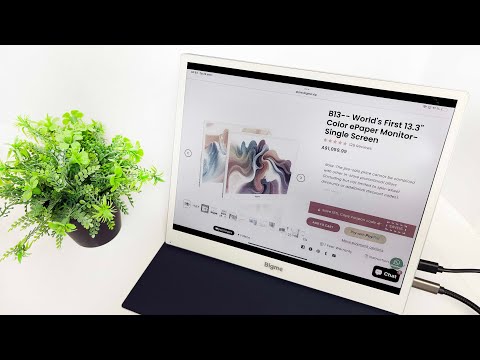 Видео: А для чего ты купил бы СЕНСОРНЫЙ E-Ink ЭКРАН Bigme B13 ?