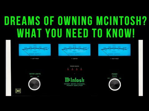 Видео: Мечтаете стать владельцем McIntosh? Вот что вам нужно знать в первую очередь!