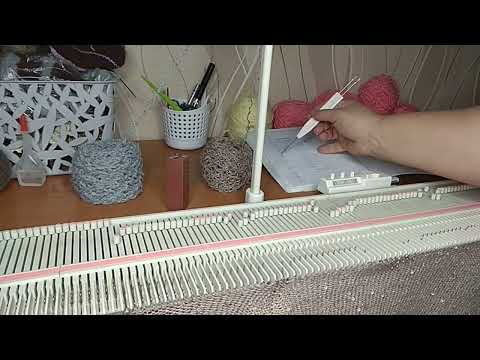 Видео: Шапка бини на Silver Reed LK-150 двумя способами