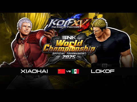 Видео: KOF XV 🇨🇳 XIAOHAI против LOKOF 🇲🇽 Финал победителей | Чемпионат мира SNK 2025 | THE KING OF FIGHT...