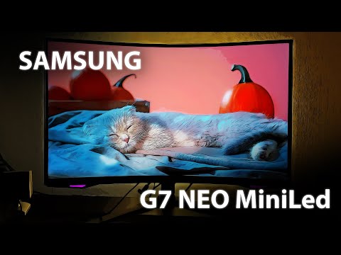 Видео: Нормальный MiniLed?! Samsung Odyssey NEO G7. Лучший из худших!