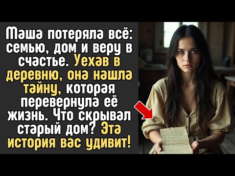 Видео: Маша потеряла всё_ семью, дом, веру в людей. Но в старом доме открыла тайну, которая всё изменила