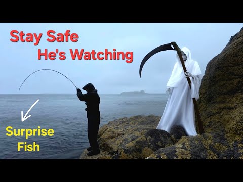 Видео: Приманка для мрачного жнеца: рыба-сюрприз, пойманная в отдалённых шотландских горах