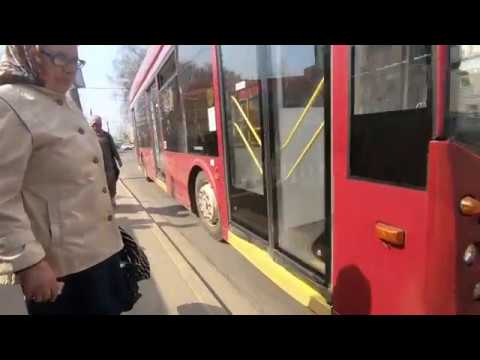 Видео: Тула, маршрут 12: Тролза-5265.00 "Мегаполис", №37 / Tula trolleybus, route 12: Trolza-5265.00