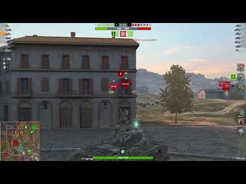 Видео: WoT Blitz. ІС-2 Екранований. Підстрелив Румина
