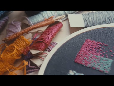 Видео: Современная вышивка - как вышивать нитками - 2 часть