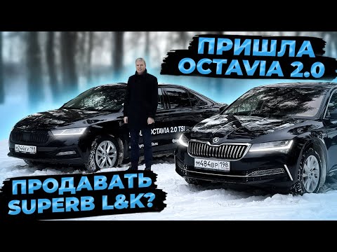 Видео: SKODA OCTAVIA 2.0 TSI тест-драйв и отзыв владельца SUPERB L&K