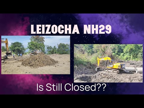 Видео: NH29 всё ещё закрыт? В деревне Лейзоча-дзудза, Кохима @TakeOffPongenex