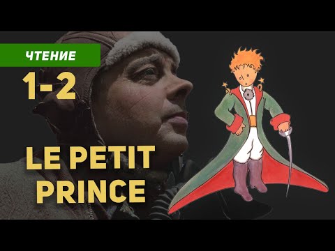 Видео: Маленький принц на французском языке с переводом Антуан де Сент-Экзюпери / Главы 1-2