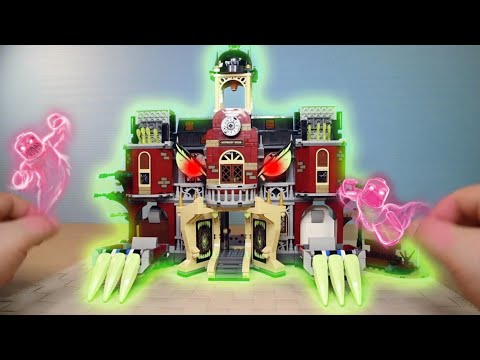 Видео: LEGO Hidden Side Школа с привидениями Ньюбери ЛЕГО 70425