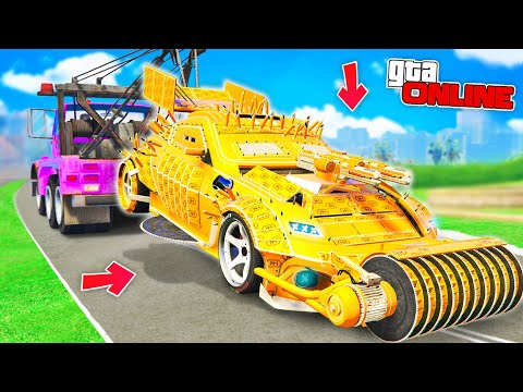 Видео: УГНАЛ МАШИНУ-ПИЛУ ИЗ ARENA WAR! БИТВА ЭВАКУАТОРОВ В ГТА 5 ОНЛАЙН | НАШЕЛ 3 ТАЧКИ