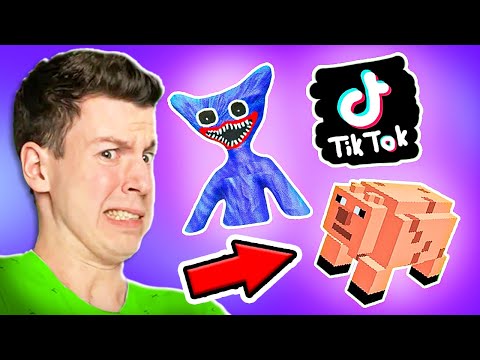 Видео: 🤣 Это Самые *КРИНЖОВЫЕ* Пародии на ИГРЫ: Майнкрафт, ТикТок, ПопИт, Хагги Вагги!
