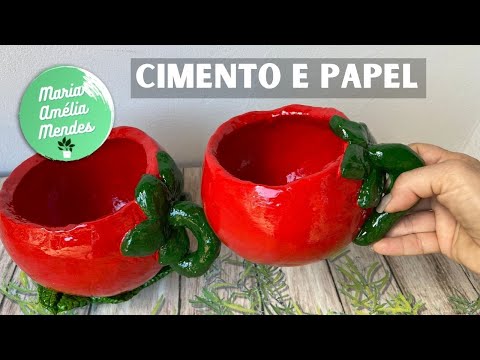 Видео: DIY - Посмотрите, что я сделал с пластиковым мячом, старыми тряпками, цементом и бумагой#переработка