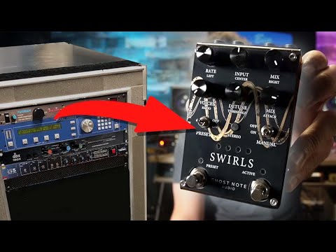 Видео: Целая стойка!!! Аудиозапись Ghost Note SWIRLS = Tri Chorus : Micropitch : Compression