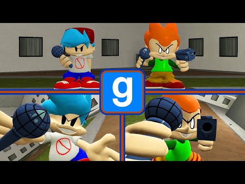 Видео: БОЙФРЕНД и ПИКО в GMOD (Некстботы) // +Экраны смерти █ Garry's Mod █