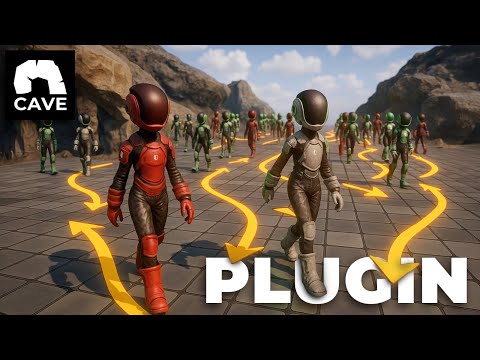 Видео: Кто-то добавил ПОИСК ПУТИ в МОЙ ИГРОВОЙ ДВИЖОК | Cave Plugins