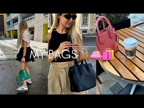 Видео: МОИ СУМКИ: Michael Kors, Coach, Furla, Guess, Ralph Lauren👛👜👝